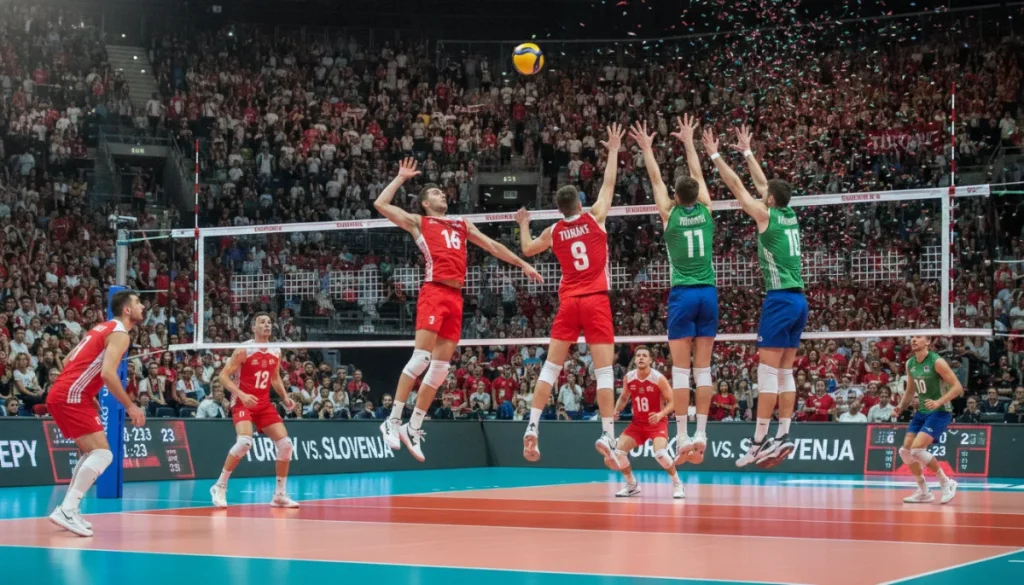 Ay-Yıldızlılar Slovenya Karşısında Yarı Final Arıyor