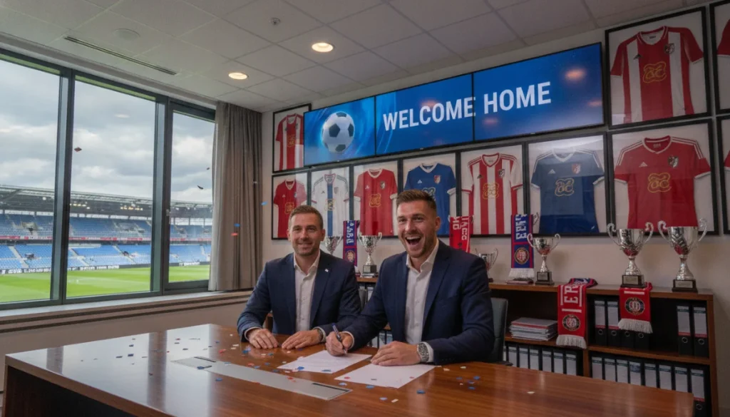 Yetenekli Futbolcunun Eredivisie Yolculuğu Resmen Başladı