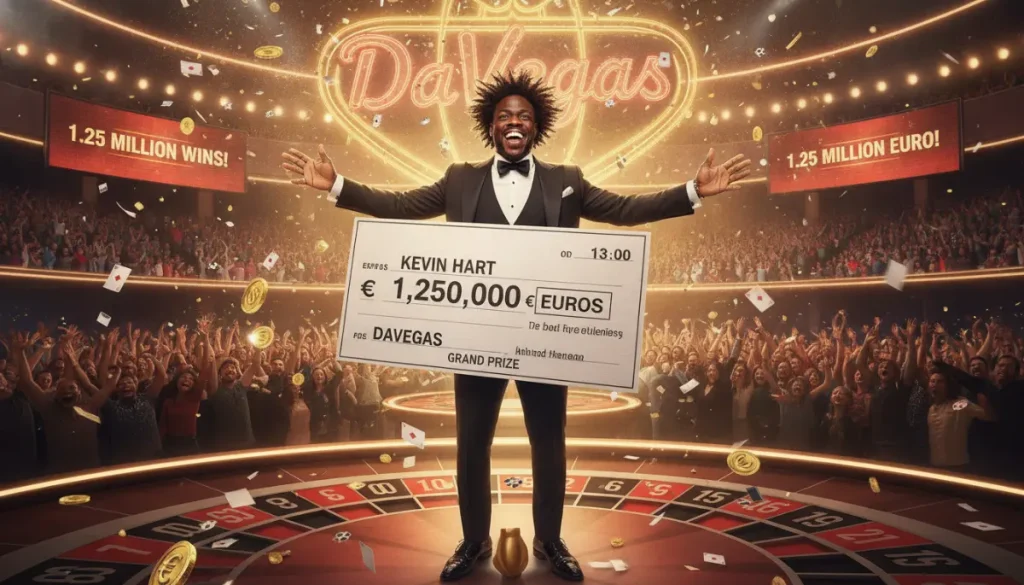 DaVegas’ta Kevin Hart Rüzgarı: 1.25 Milyon Euro Ödül